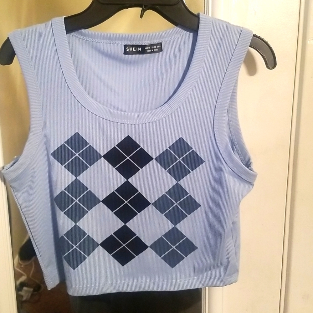 Argyle Preppy Vest